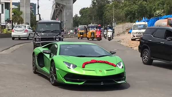 హైదరాబాద్ లో అత్యంత ఖరీదైన లంబోర్ఘిని కార్ ఎవరిదో తెలుసా :[వీడియో]