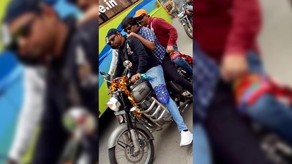 హైదరాబాద్ రోడ్లపై రాయల్ ఎన్ఫీల్డ్ తో రచ్చ రచ్చ చేసిన రాంగోపాల్ వర్మ