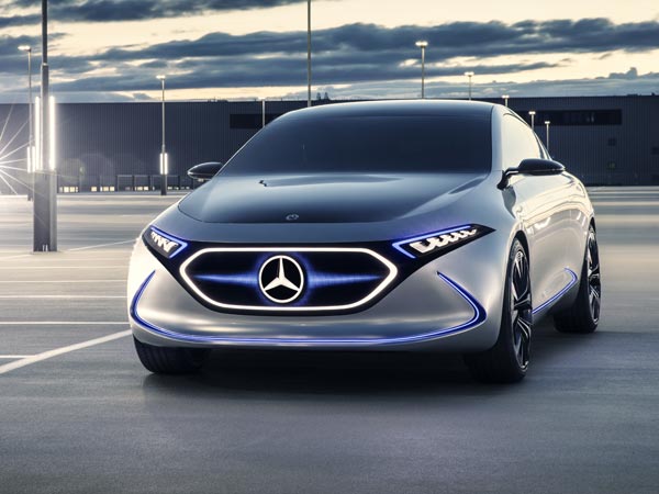 కొత్త లగ్జరీ ఎలక్ట్రిక్ కారును ఆవిష్కరించనున్న మెర్సిడెస్ బెంజ్