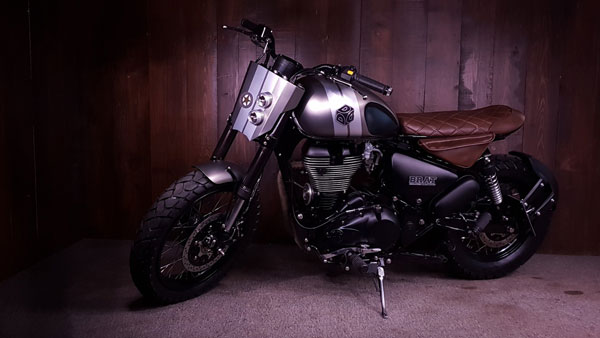 ఇప్పుడే చూడండి...మాడిఫైడ్ చేయబడిన రాయల్ ఎన్ఫీల్డ్ థండర్బర్డ్ ఎక్స్ 500 బైక్