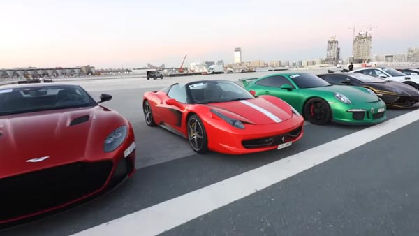 దుబాయ్ లోని సూపర్ కార్లను ఎప్పుడైనా చూసారా.. అయితే ఇప్పుడే చూడండి