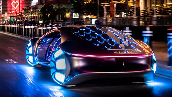 అవతార్ సినిమా కాన్సెప్ట్ తో వస్తున్న కొత్త మెర్సిడెస్ ఎవిటిఆర్ బెంజ్!