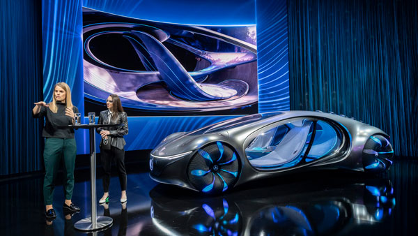 అవతార్ సినిమా కాన్సెప్ట్ తో వస్తున్న కొత్త మెర్సిడెస్ ఎవిటిఆర్ బెంజ్!