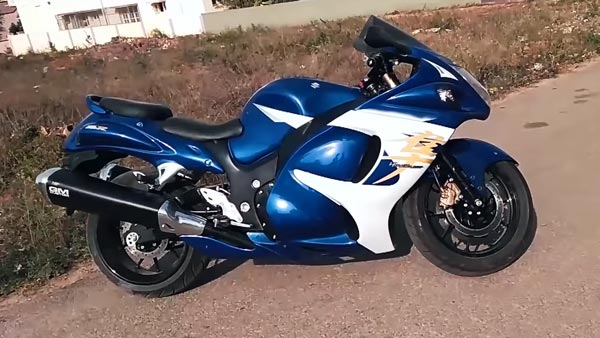 సుజుకి హయబుసా లాగ ఉన్న మాడిఫైడ్ బజాజ్ పల్సర్