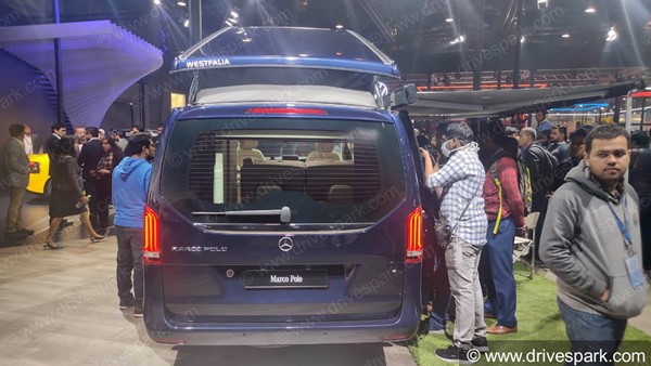 వి- క్లాస్ మార్కో పోలోని ఆవిష్కరించిన మెర్సిడెస్ బెంజ్