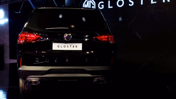  గ్లోస్టర్ ఎస్‌యువి ని ఆవిష్కరించిన ఎంజి మోటార్స్ 