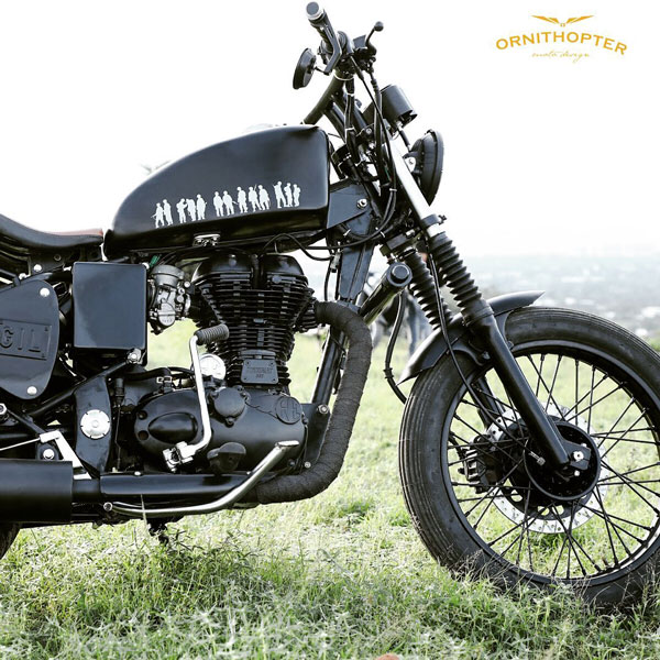 రాయల్ ఎన్ఫీల్డ్ కొత్త డిజైన్ మోటార్ సైకిల్: కార్గిల్