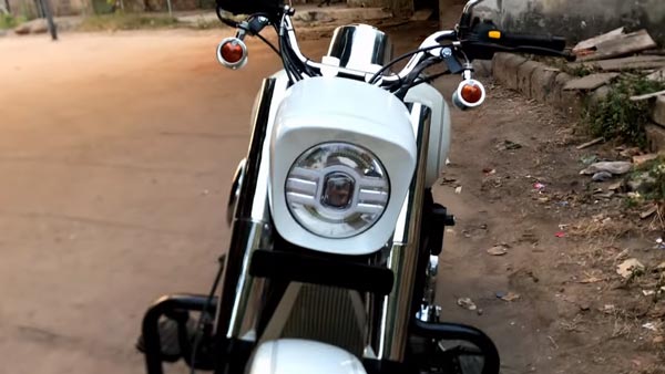 హార్లే డేవిడ్సన్ ఫ్యాట్ బాయ్ గా రూపాంతరం చెందిన రాయల్ ఎన్ఫీల్డ్ బుల్లెట్