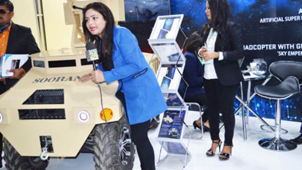 ఇది భారతదేశం యొక్క మొట్టమొదటి మానవరహిత సాయుధ వాహనం