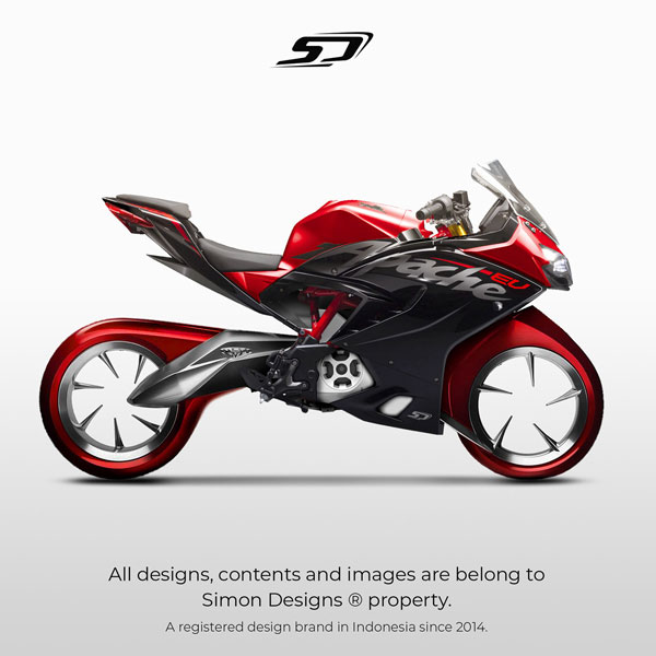 టీవీఎస్ అపాచీ RR 310 ఫ్యూచరిస్టిక్ ఎలక్ట్రిక్ మోటార్‌సైకిల్‌