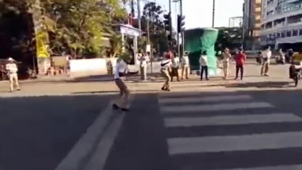 లాక్ డౌన్ లో వినూత్నమైన చర్య చేపట్టిన బెంగళూరు పోలీసులు, ఇంతకీ ఏంచేసారో తెలుసా..!