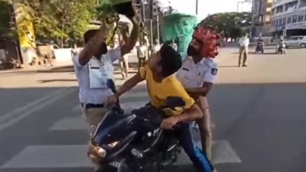 లాక్ డౌన్ లో వినూత్నమైన చర్య చేపట్టిన బెంగళూరు పోలీసులు, ఇంతకీ ఏంచేసారో తెలుసా..!