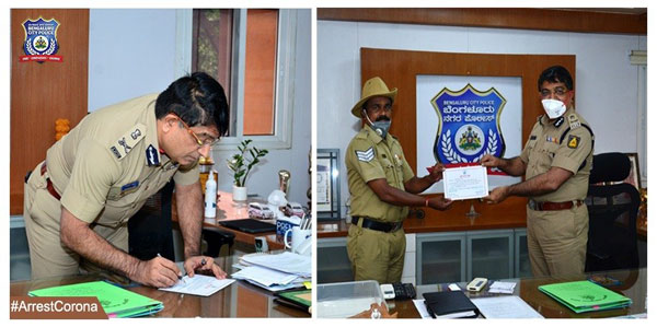  క్యాన్సర్ రోగికి మందులు అందజేయడానికి లాక్‌డౌన్ లో 800 కిలోమీటర్లు ప్రయాణించిన పోలీస్ కానిస్టేబుల్