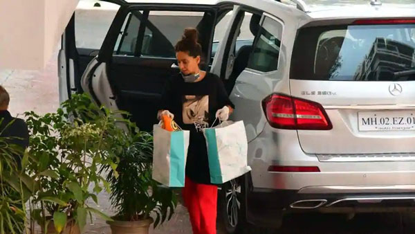 లాక్‌డౌన్‌ ఎఫెక్ట్ : నిత్యావసర వస్తువులు కొనడానికి వచ్చిన బాలీవుడ్ యాక్టర్