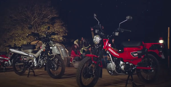 హోండా CT125 హంటర్ యొక్క కొత్త వీడియో, చూసారా !