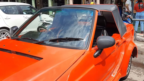 స్పోర్ట్స్ కారు రూపం దాల్చిన మారుతి 800 కార్