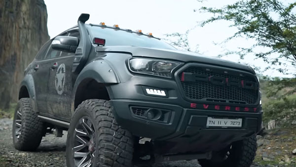 మీరు చూసారా.. మాడిఫై చేయబడిన ఫోర్డ్ ఎండీవర్ ఎస్‌యూవీ