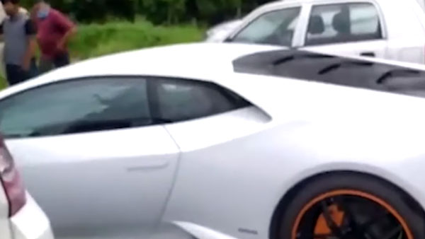 పోలీసులు స్వాధీనం చేసుకున్న 4 కోట్ల విలువైన లంబోర్ఘిని హురాకాన్ సూపర్ కార్, కారణం ఏంటో తెలుసా ?