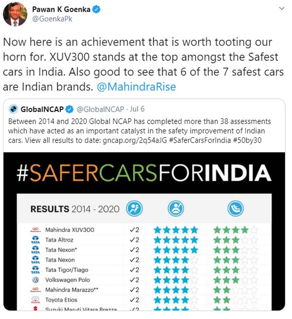 వికాస్ దూబే ఎన్ కౌంటర్ తర్వాత మహీంద్రా కార్స్ భద్రతపై డౌట్స్, ఎందుకో మీరే చూడండి ?