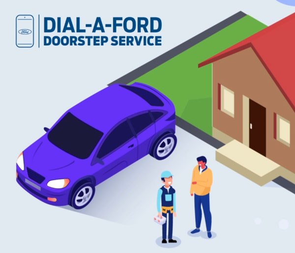 ఇంటి వద్దకే ఫోర్డ్ కార్ సర్వీస్, అధనపు చార్జీలు లేవు!