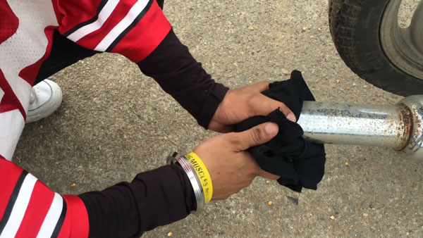 ఇది బుల్లెట్ బైక్ నుంచి తయారైన పాప్‌కార్న్ [వీడియో]