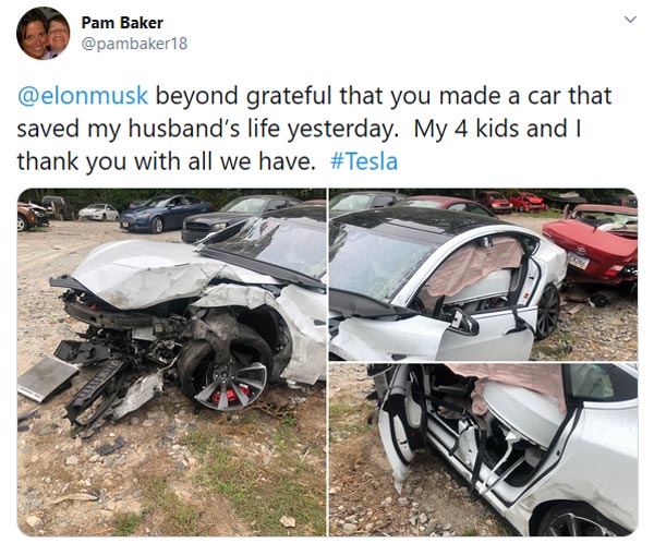 టెస్లా కార్‌మేకర్‌కు కృతజ్ఞతలు తెలిపిన మహిళ.. ఎందుకో మీరే చూడండి. 