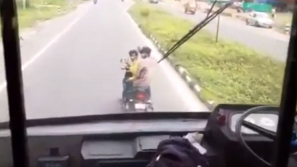 ఆకతాయిల అల్లరి పనులకు గవర్నమెంట్ బస్సు ఆగిపోయింది.. ఎలానో మీరే చూడండి