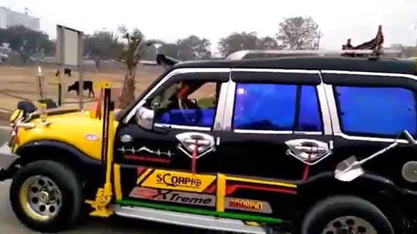 రూ. 41,500 జరిమానాతో సీజ్ చేయబడిన డ్యాన్స్ స్కార్పియో ; కారణం ఏంటో తెలుసుకోండి