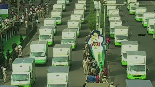 మాట నిలబెట్టుకున్న జగన్‌మోహన్‌రెడ్డి.. రేషన్ డోర్ డెలివరీకి సర్వం సిద్ధం