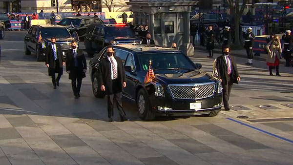 అమెరికా కొత్త ప్రెసిడెంట్ జో బైడెన్ ఉపయోగించే 'దెయ్యం' కారు గురించి తెలుసా?