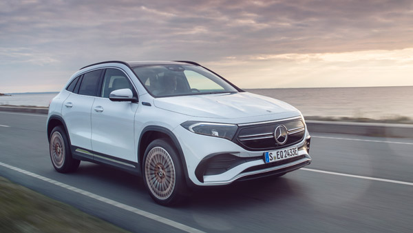 పూర్తి చార్జ్‌పై 500 కి.మీ ప్రయాణించే మెర్సిడెస్ బెంజ్ ఈక్యూఏ ఎలక్ట్రిక్!