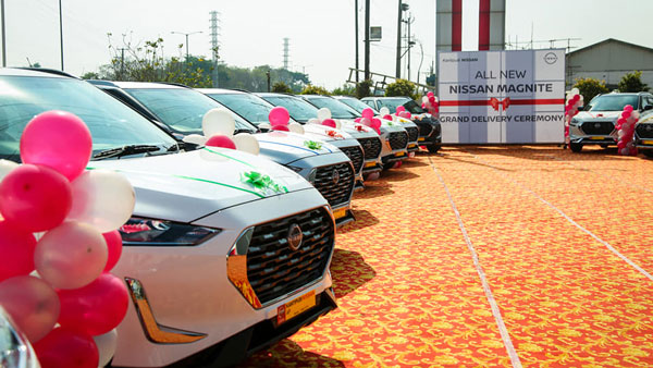 రాజమండ్రిలో నిస్సాన్ మాగ్నైట్ మెగా డెలివరీ; ఒక్కరోజే 36 యూనిట్లు