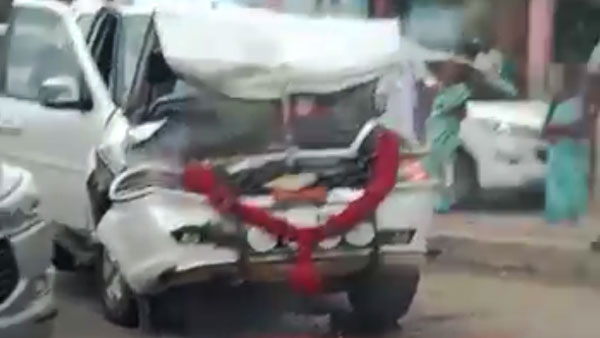 ప్రమాదంలో చిక్కుకున్న పళనిస్వామి కాన్వాయ్‌లోని కార్.. ఈ ప్రమాదం ఎలా జరిగింది వీడియో చూడండి ?