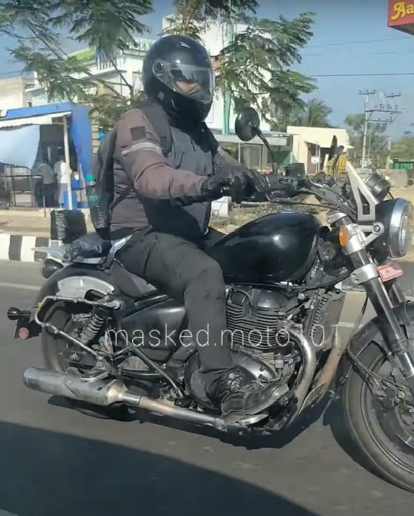 రాయల్ ఎన్‌ఫీల్డ్ 650సీసీ క్రూయిజర్ బైక్ టెస్టింగ్; త్వరలోనే విడుదల!