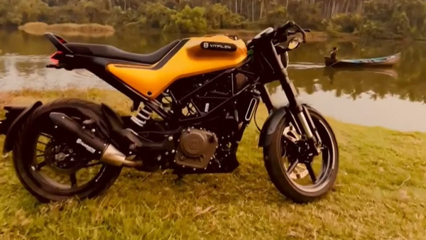 మీరు ఎప్పుడూ చూడని ఎల్లో కలర్ హస్క్‌వర్నా విట్‌పిలీన్ 250 బైక్‌, ఇదే