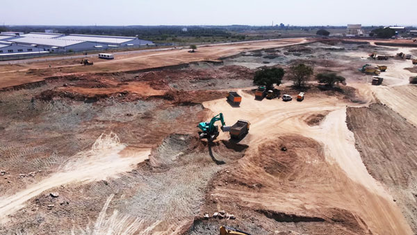 500 ఎకరాల్లో ఓలా మెగా ప్లాంట్; హోసూర్‌లో శరవేగంగా జరుగుతున్న పనులు