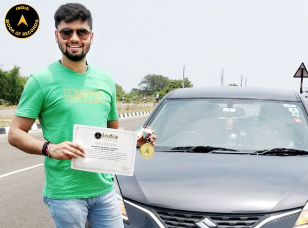 మీకు తెలుసా.. మారుతి సుజుకి బాలెనోతో 22 గంటల్లో 1,850 కిమీ ప్రయాణం.. కొత్త రికార్డ్ కైవసం