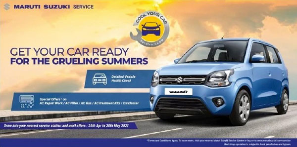 మారుతి సుజుకి 'కూల్ యువర్ కార్' సమ్మర్ సర్వీస్ క్యాంప్ - డీటేల్స్