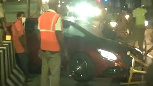 లాక్‌డౌన్‌లో డ్రంక్ అండ్ డ్రైవ్ చేస్తూ పట్టుబడ్డ బిజినెస్ మ్యాన్[వీడియో]