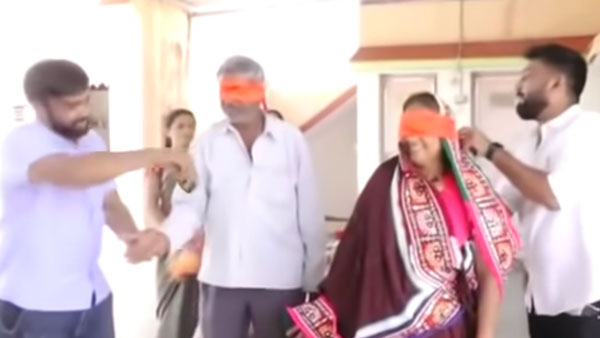 కొడుకులు ఇచ్చిన గిఫ్ట్‌కి ఆనందంతో మురిసిపోయిన తల్లిదండ్రులు[వీడియో]