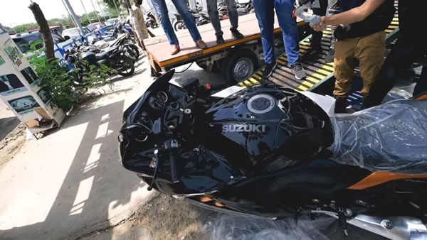 2021 హయాబుసా డీలర్‌షిప్‌కి వచ్చేసిందోచ్.. ఇక డెలివరీ త్వరలోనే