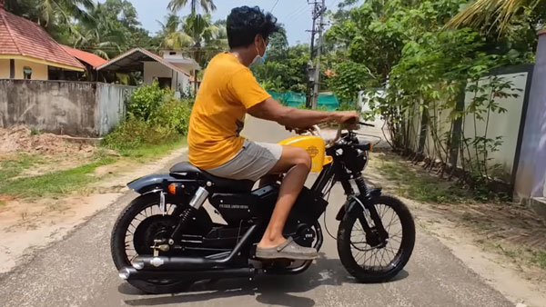 హార్లే-డేవిడ్సన్ బైక్‌గా మారిన టీవీఎస్ ఎక్స్‌ఎల్.. నమ్మకపోతే వీడియో చూడండి