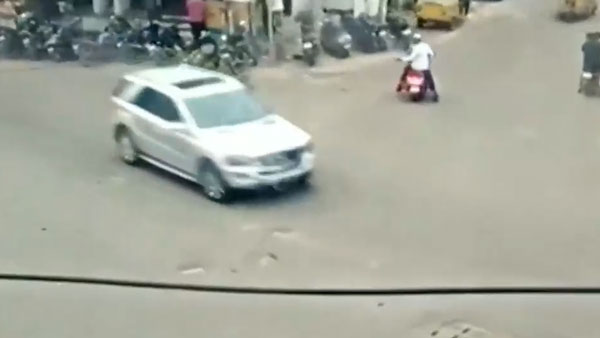 బీభత్సం సృష్టించిన మెర్సిడెస్ బెంజ్; ఒకరు మృతి, ఏడుగురికి గాయాలు