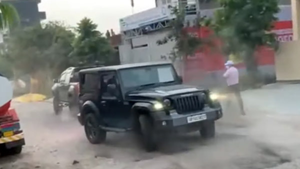 మహీంద్రా థార్ & ఇసుజు డి-మాక్స్ వి-క్రాస్ మధ్య జరిగిన టగ్ ఆఫ్ వార్‌; ఇందులో విజేత ఎవరంటే?