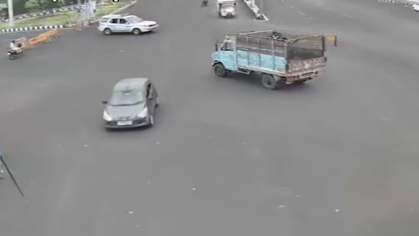 డ్యూటీలో ఉన్న పోలీసుని ఢీ కొట్టి ముందుకెళ్లిన కారు.. తర్వాత ఏం జరిగిందంటే?