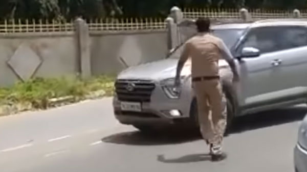 చాకచక్యంగా కిడ్నాపర్ల నుంచి వ్యక్తిని కాపాడిన పోలీసులు [వీడియో]