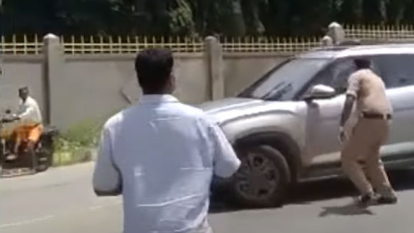 చాకచక్యంగా కిడ్నాపర్ల నుంచి వ్యక్తిని కాపాడిన పోలీసులు [వీడియో]