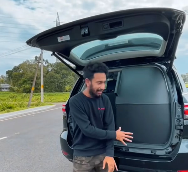 ఇది విన్నారా.. టయోటా ఫార్చ్యూనర్ ఎస్‌యూవీలో టాయిలెట్ [వీడియో]