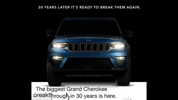 భారత్లో ఆవిష్కరణకు సిద్దమవుతున్న 2022 Jeep Grand Cherokee; వివరాలు భారత్లో ఆవిష్కరణకు సిద్దమవుతున్న 2022 Jeep Grand Cherokee; వివరాలు