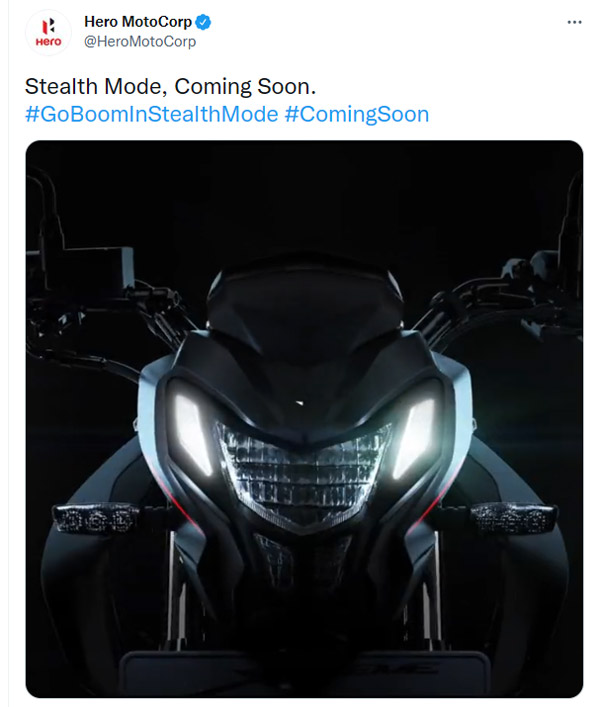 Hero Xtreme 160R స్టీల్త్ ఎడిషన్ టీజర్ లాంచ్; త్వరలోనే విడుదల!